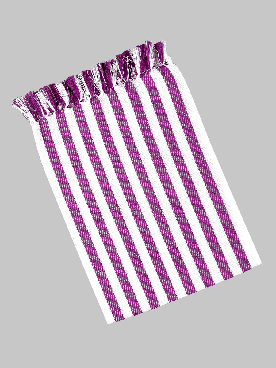 100% Cotton Assorted Colour Napkin / Hand Towel (Pack of 5)