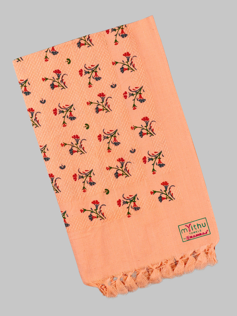 Premium Cotton Assorted Colour and Printed Napkin / Hand Towel (Pack of 6)