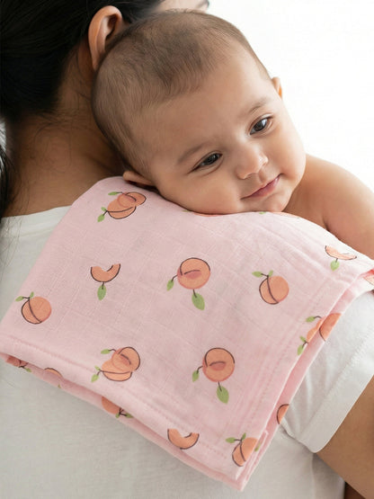 Premium Soft Baby Bath Towel (Pack of 3)  Gentle & Quick Absorbing Cotton | 0.75m x 1.42m