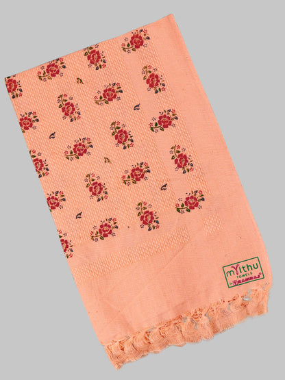 Premium Cotton Assorted Colour and Printed Napkin / Hand Towel (Pack of 6)