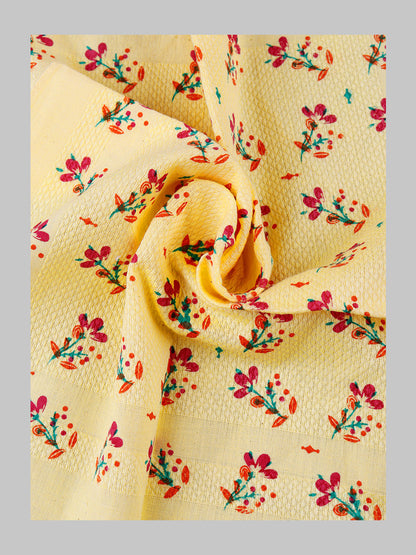Premium Cotton Assorted Colour and Printed Napkin / Hand Towel (Pack of 6)