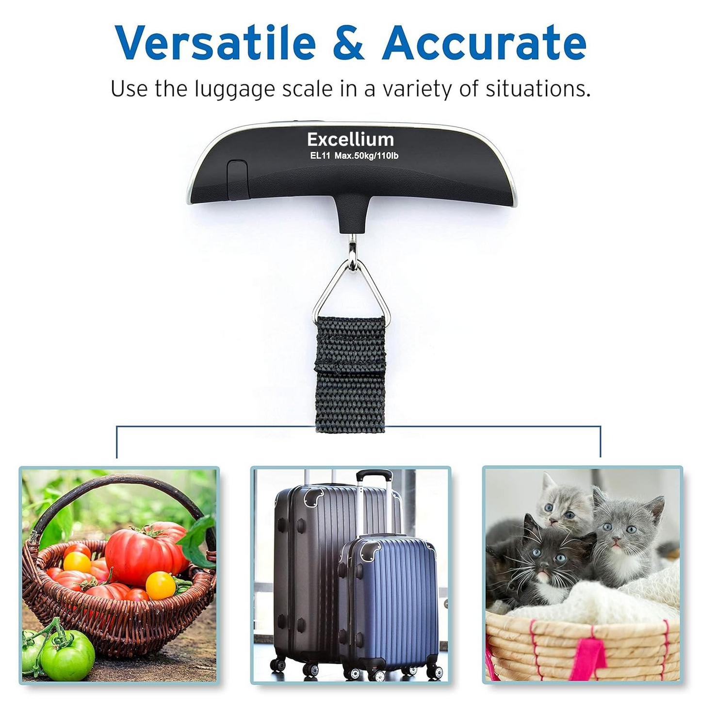 Portable Digital Luggage Weighing Scale
