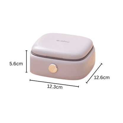Square Circle Magnetic Needle and Thread Case