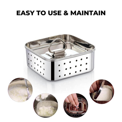 Stainless Steel Paneer Maker Mould