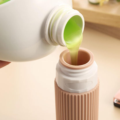 Travel Essentials Squeezable Silicone Bottles