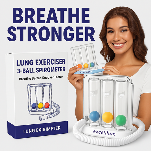 3-Ball incentive Spirometer Breathing Exerciser