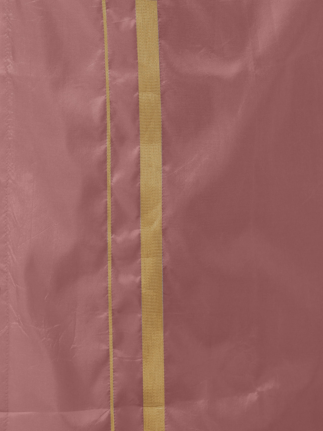 Boys Art silk Shirt & Dhoti Set Copper Tone