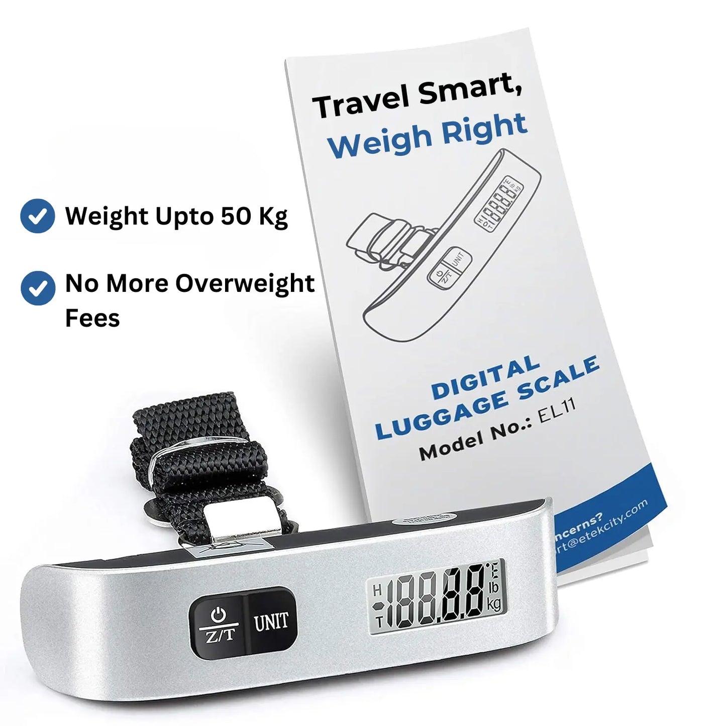Portable Digital Luggage Weighing Scale