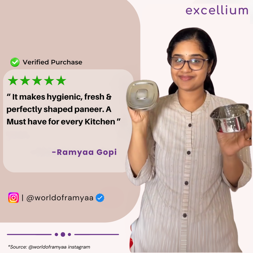 Stainless Steel Paneer Maker Mould