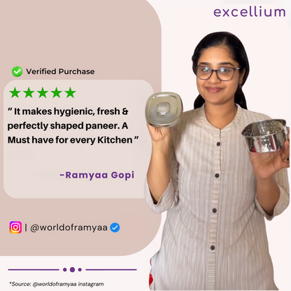 Stainless Steel Paneer Maker Mould