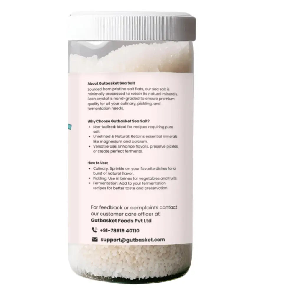 Unrefined Natural Sea Salt